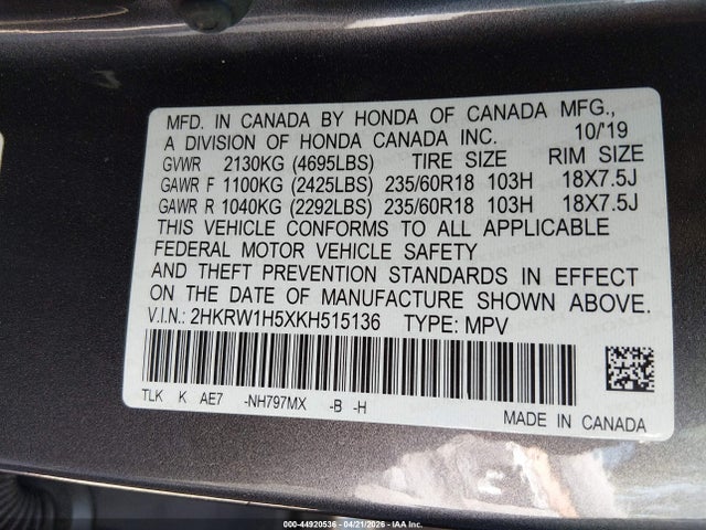 Honda CR-V Ex