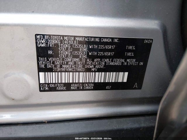 Toyota RAV4 Le