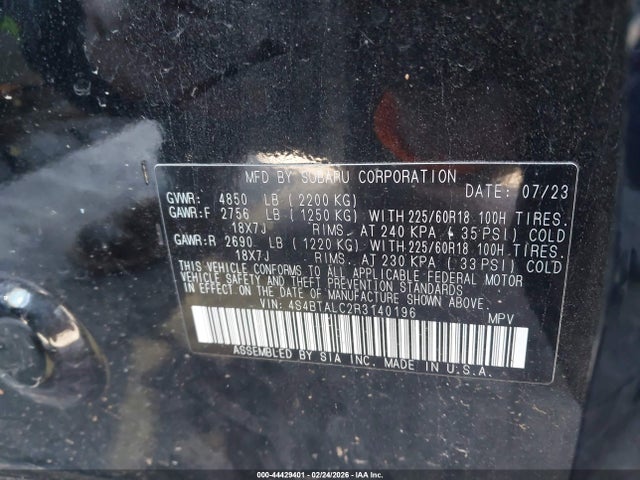 Subaru Outback Onyx Edition