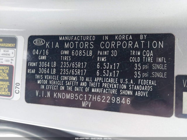 Kia Sedona Lx
