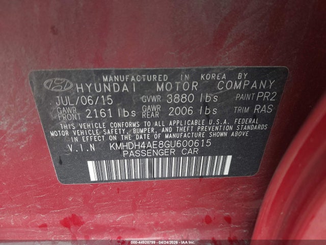 Hyundai ELANTRA Se