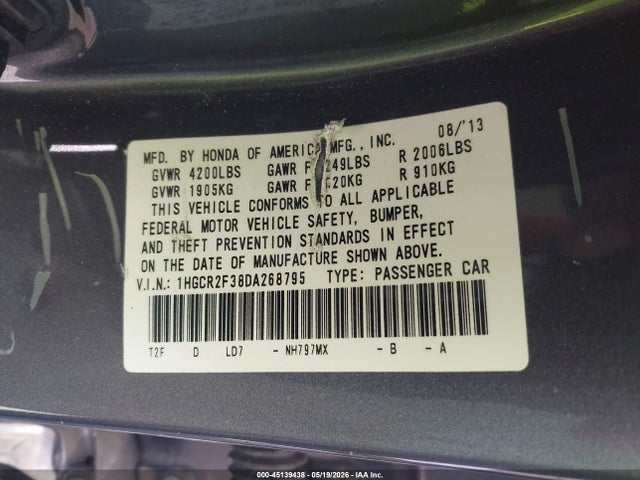 Honda Accord Lx