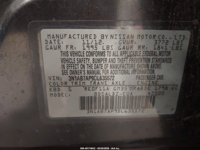 Nissan Sentra Sv