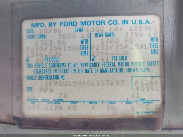 Ford Bronco U100