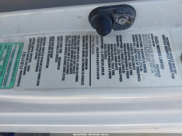 Isuzu Dsl Reg At