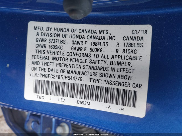 Honda Civic Ex