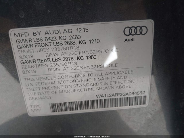 Audi Q5 2.0t Premium