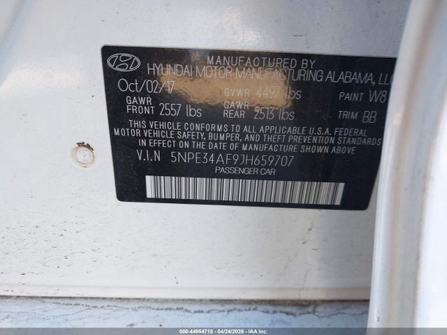 Hyundai SONATA Sel