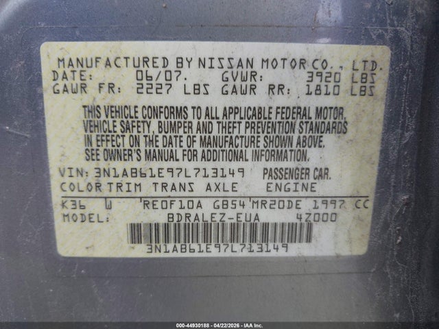 Nissan Sentra 2.0s