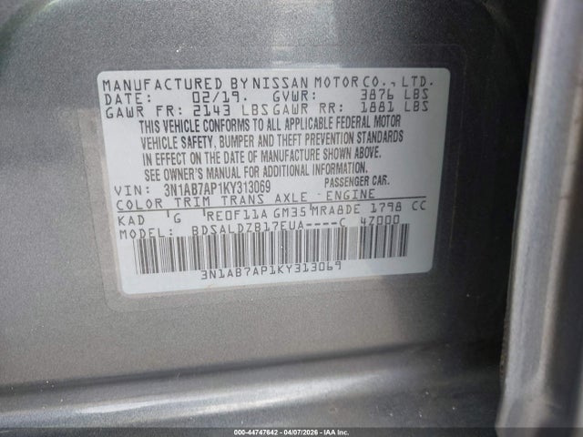 Nissan Sentra Sv