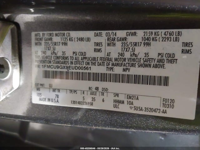 Ford Escape Se