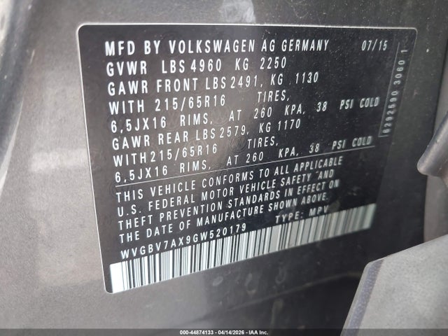 Volkswagen Tiguan S