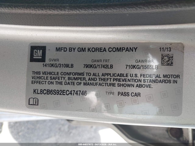 Chevrolet Spark Ls Auto