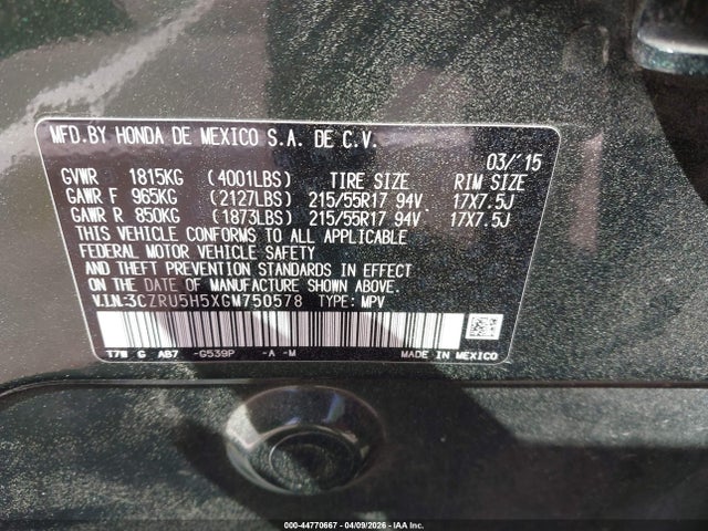 Honda HR-V Ex