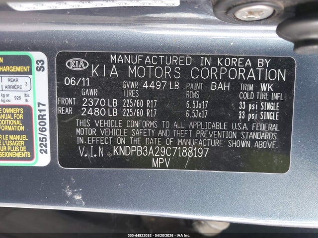 Kia Sportage Lx