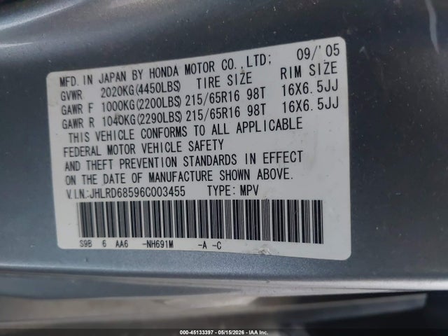 Honda CR-V Lx