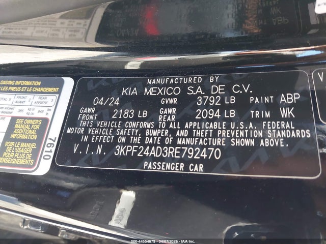 Kia Forte Lxs