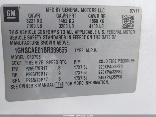 Chevrolet Tahoe Ls