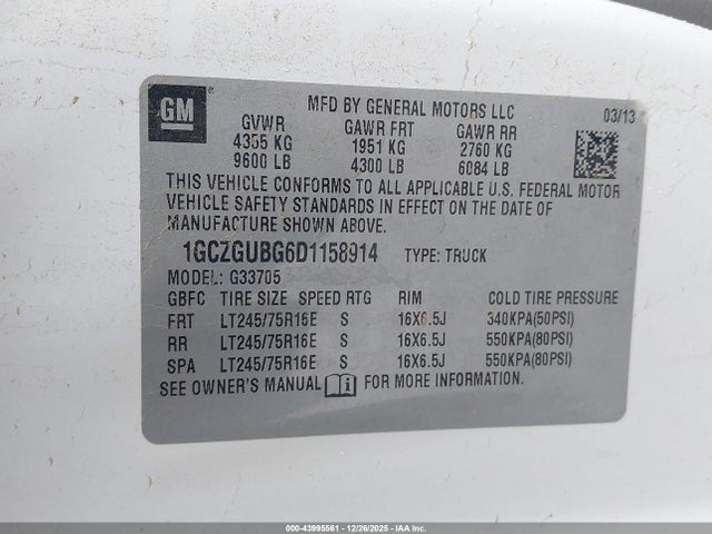 Chevrolet Express Work Van
