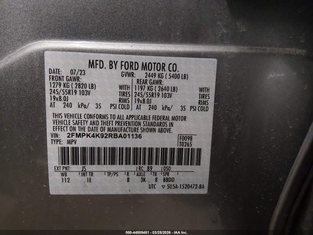 Ford Edge Titanium
