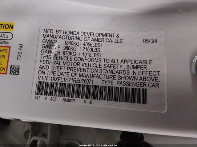Honda Civic Ex-l