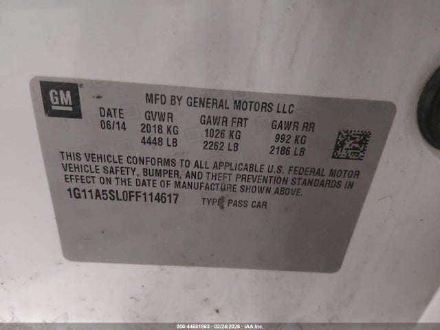 Chevrolet Malibu 1fl