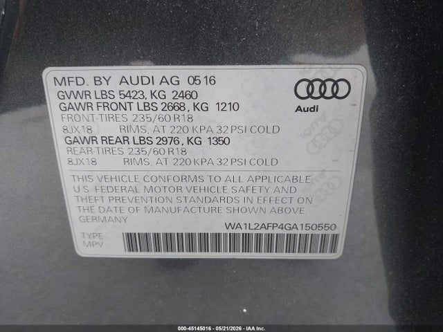 Audi Q5 2.0t Premium