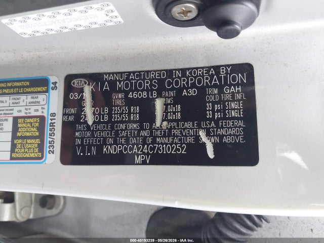 Kia Sportage Ex