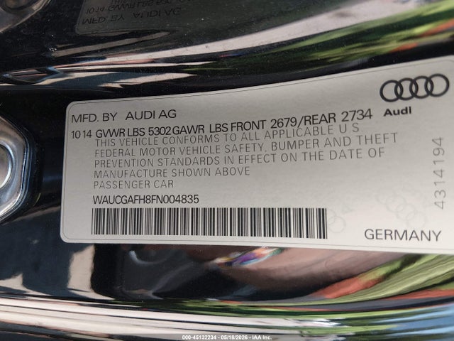 Audi S5 3.0t Premium Plus
