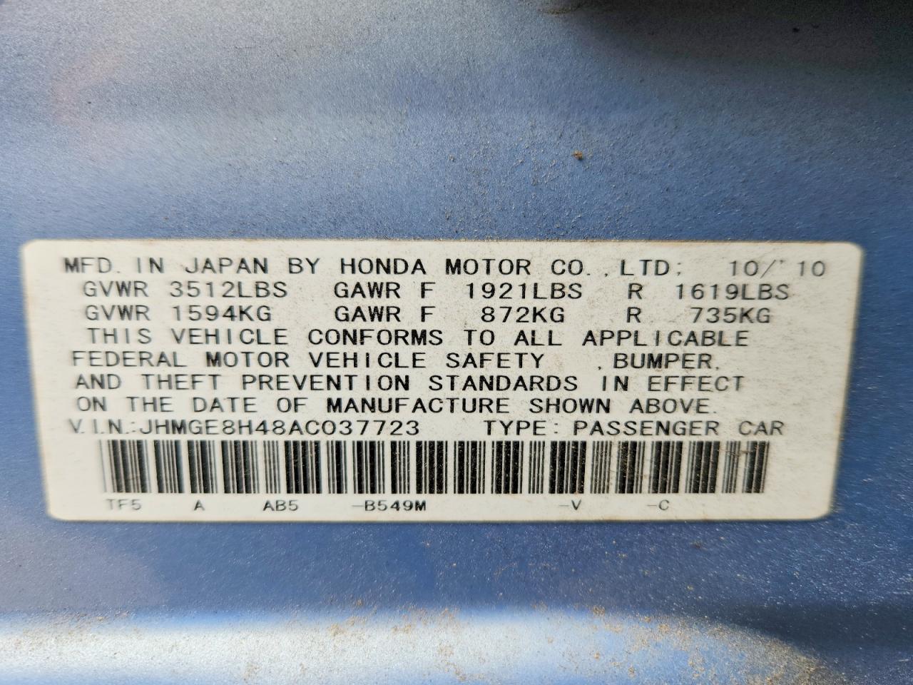 Honda Fit Sport