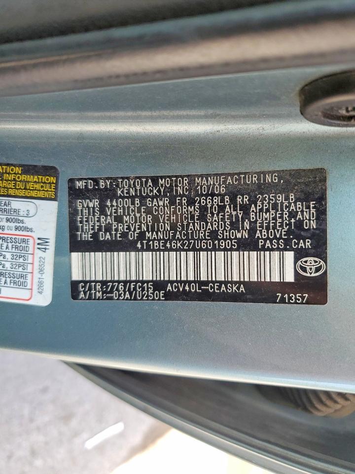Toyota Camry Se