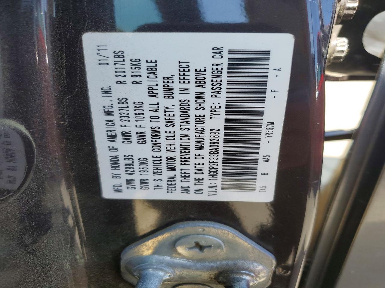 Honda Accord Lx