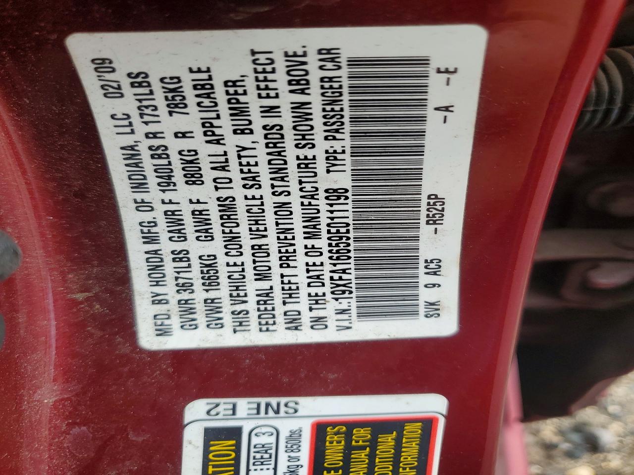 Honda Civic Lx-s