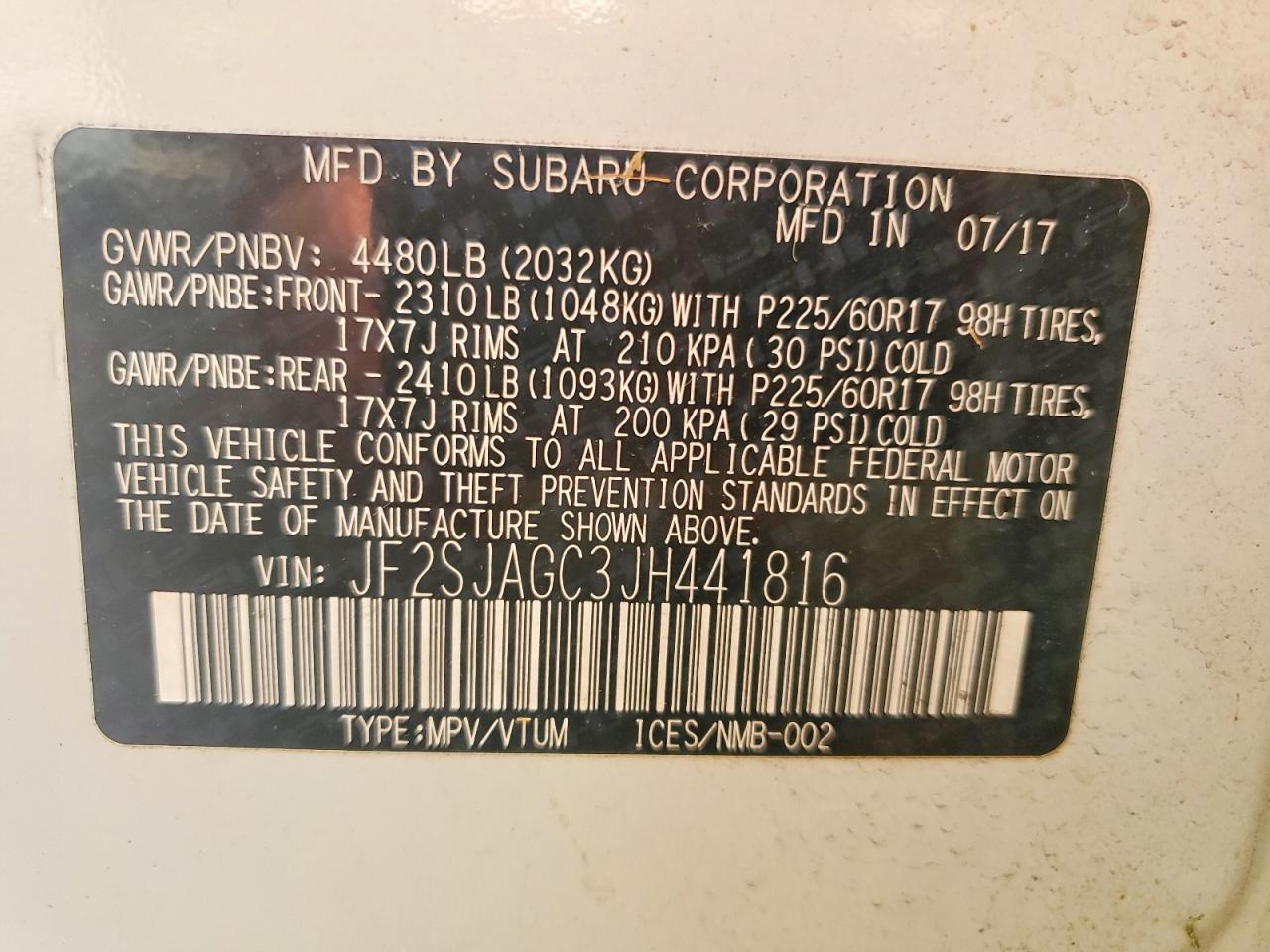 Subaru Forester 2.5i Premium