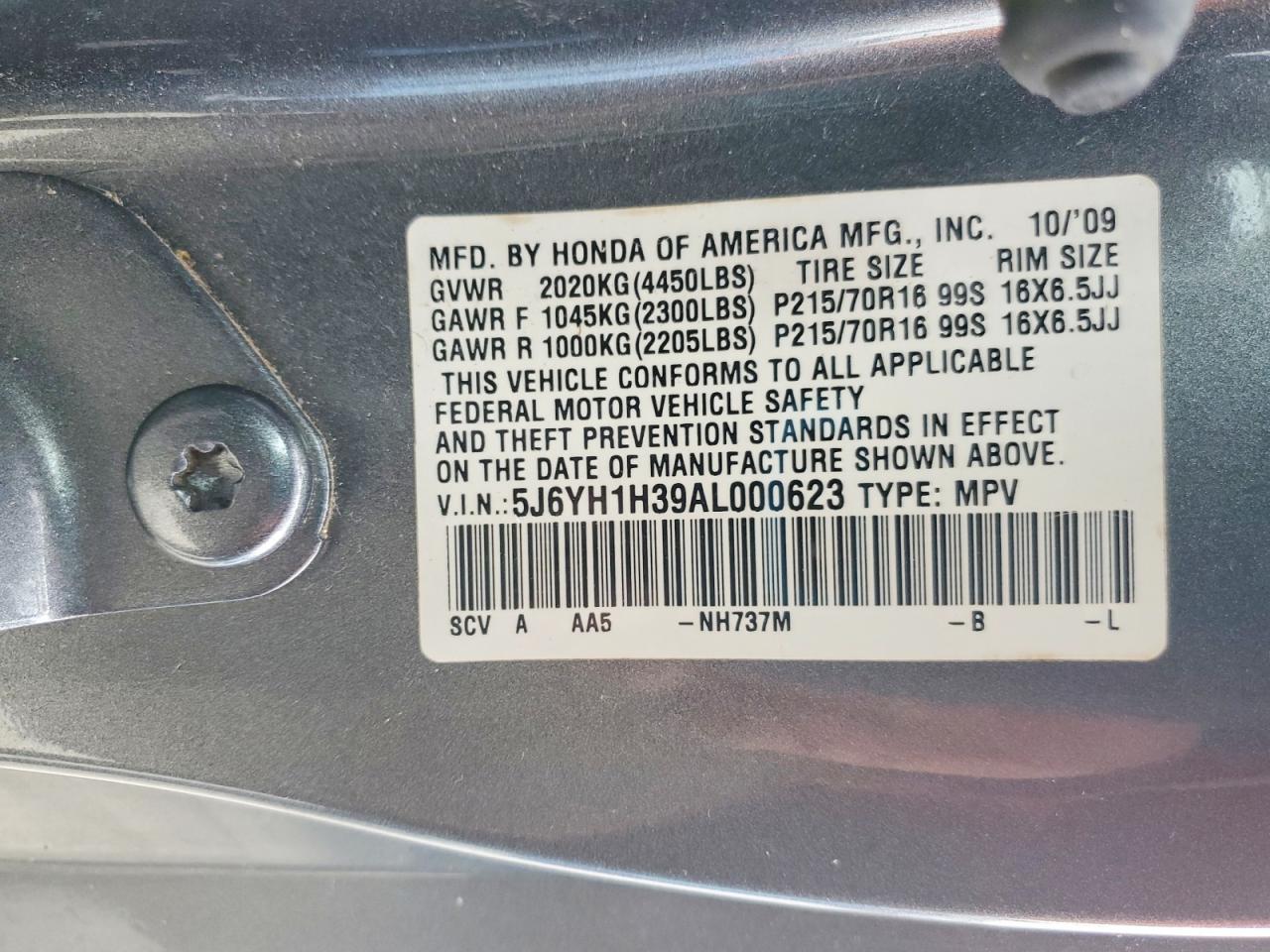 Honda Element Lx