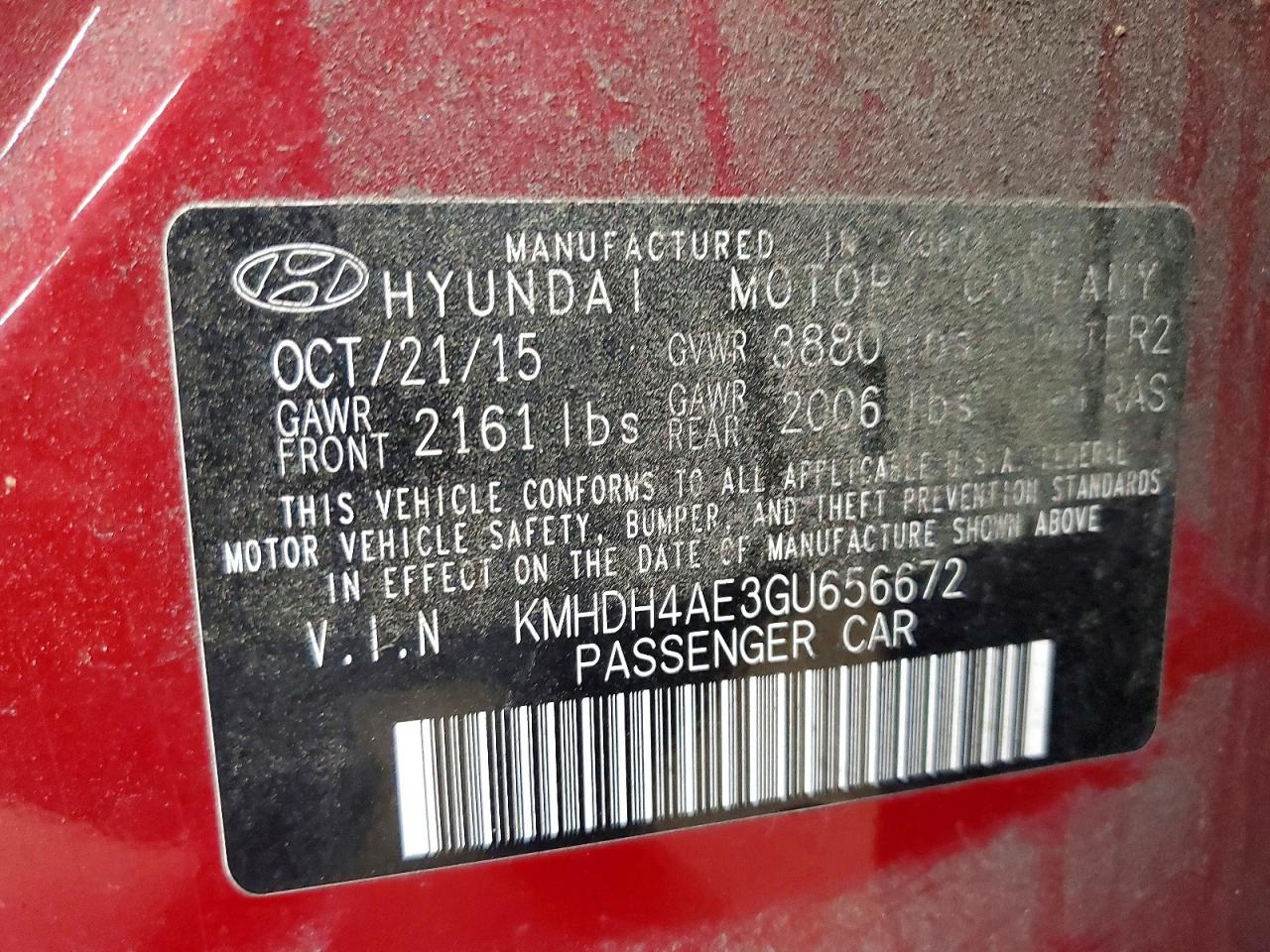 Hyundai ELANTRA Se