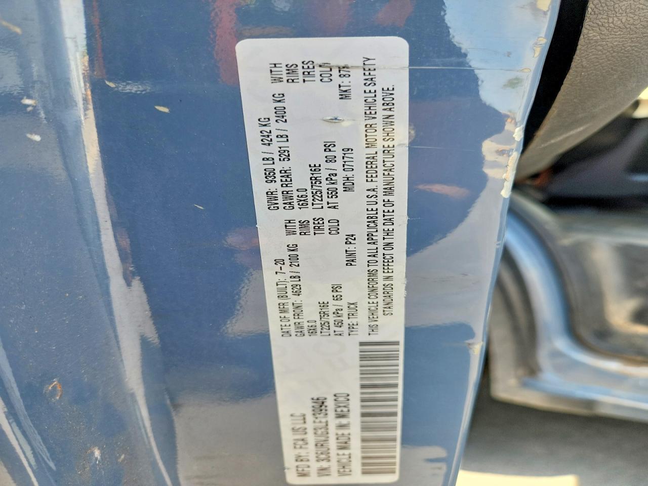 Ram Promaster 3500 High