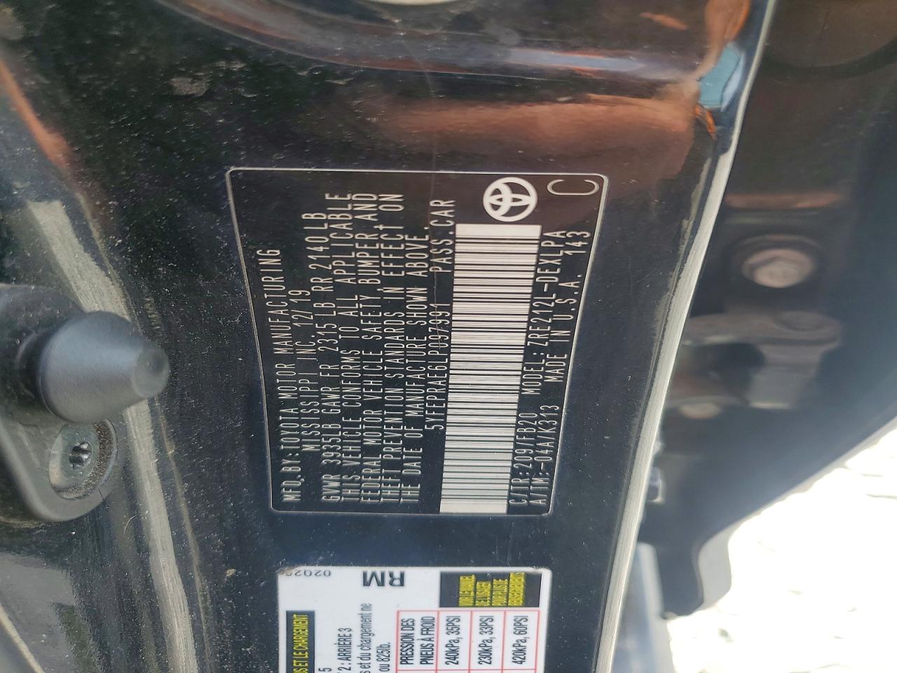 Toyota Corolla Le