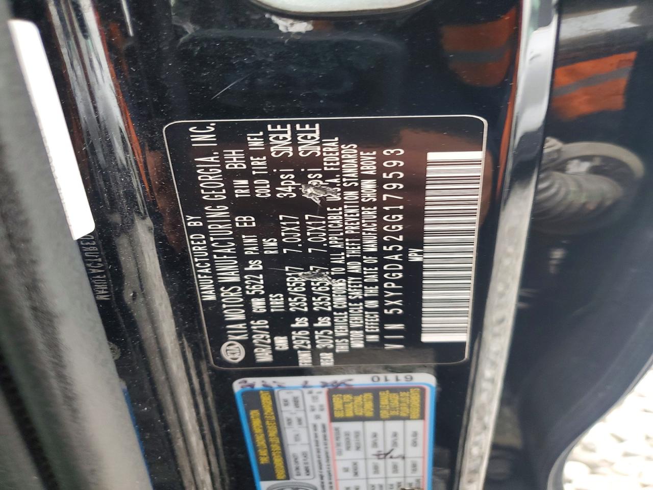 Kia Sorento Lx V6
