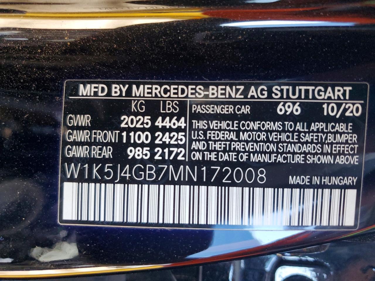 Mercedes-Benz Cla-class 250