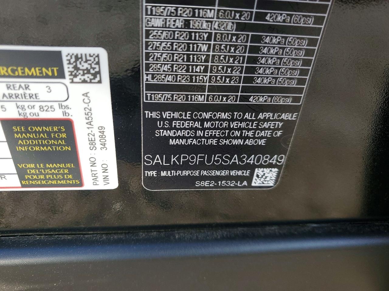 Land Rover Range Rover Se