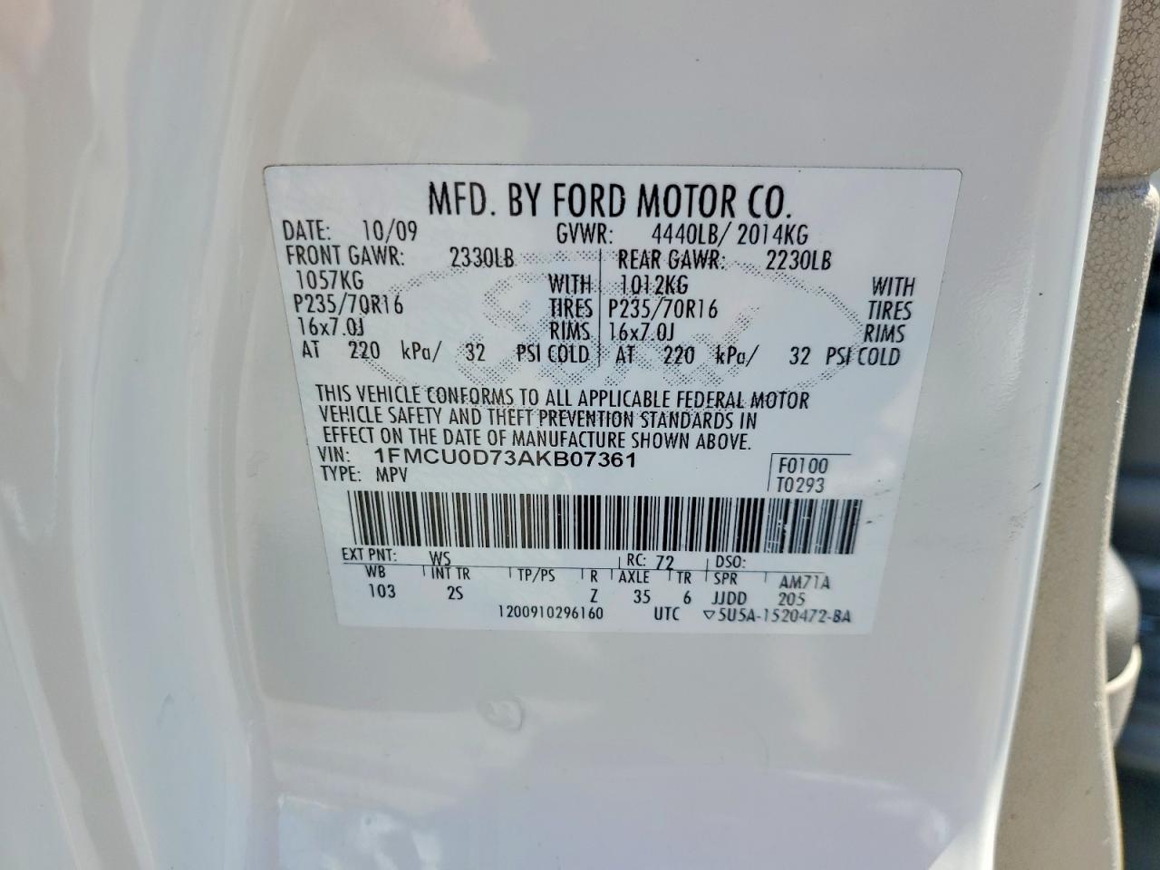 Ford Escape Xlt