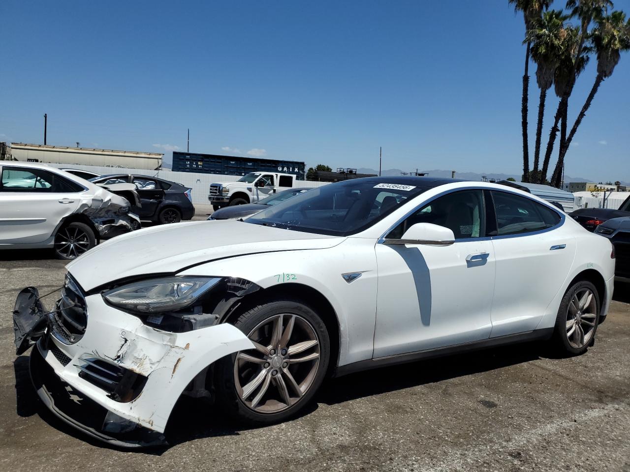 Salvage Tesla Model S Image