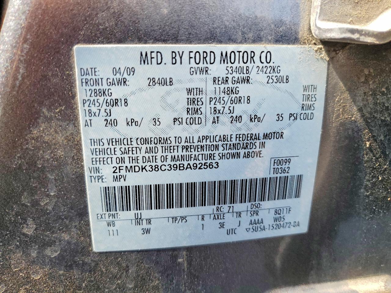 Ford Edge Sel