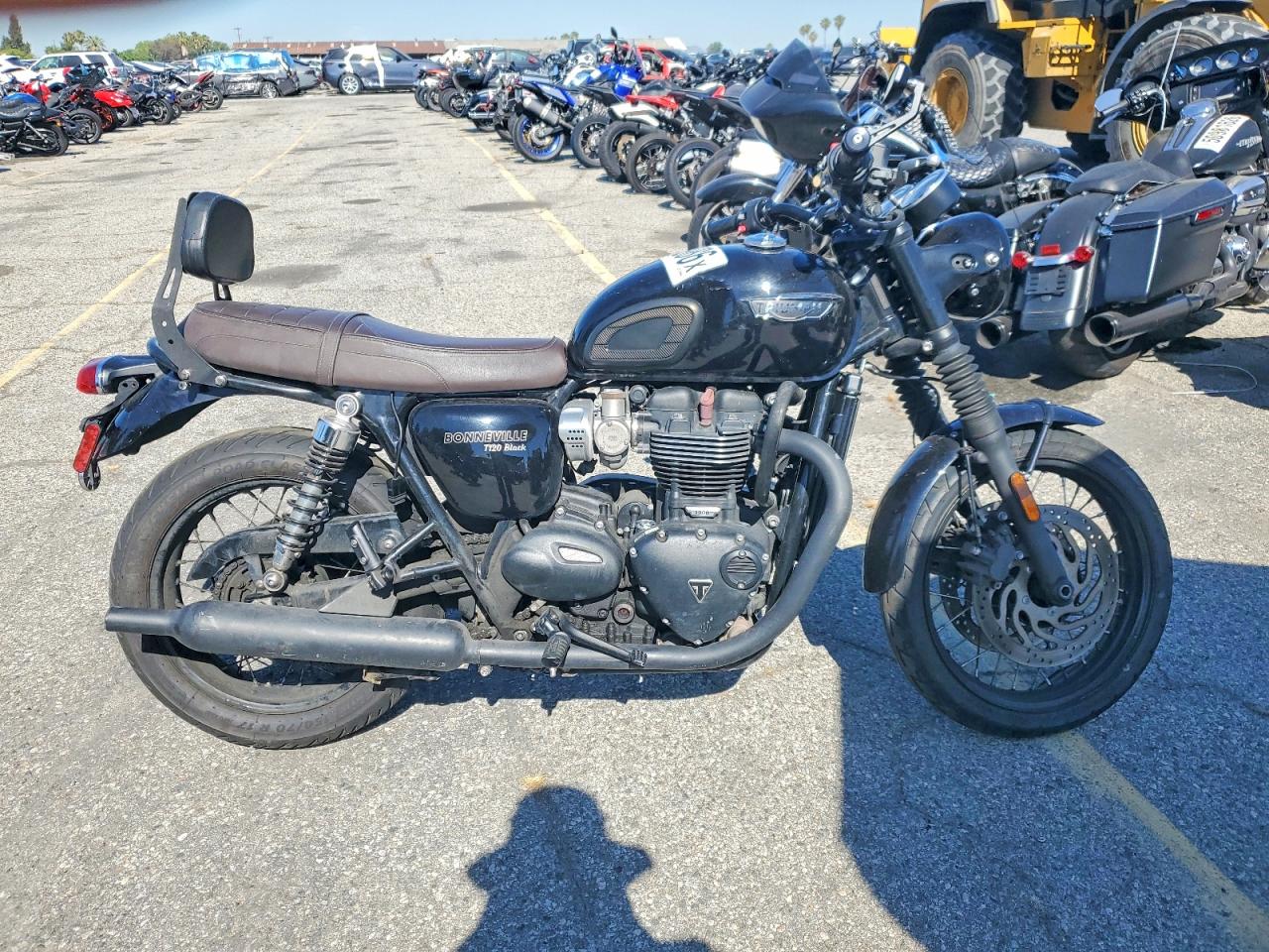 Salvage Triumph Bonneville Image