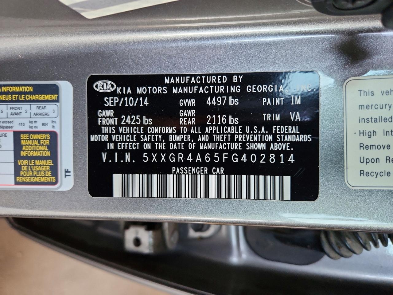 Kia Optima Sx