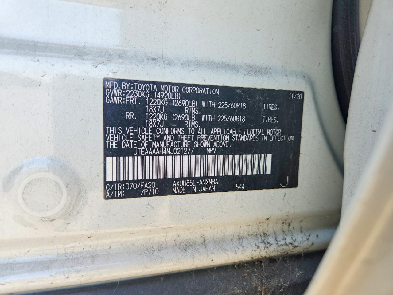 Toyota Venza Le