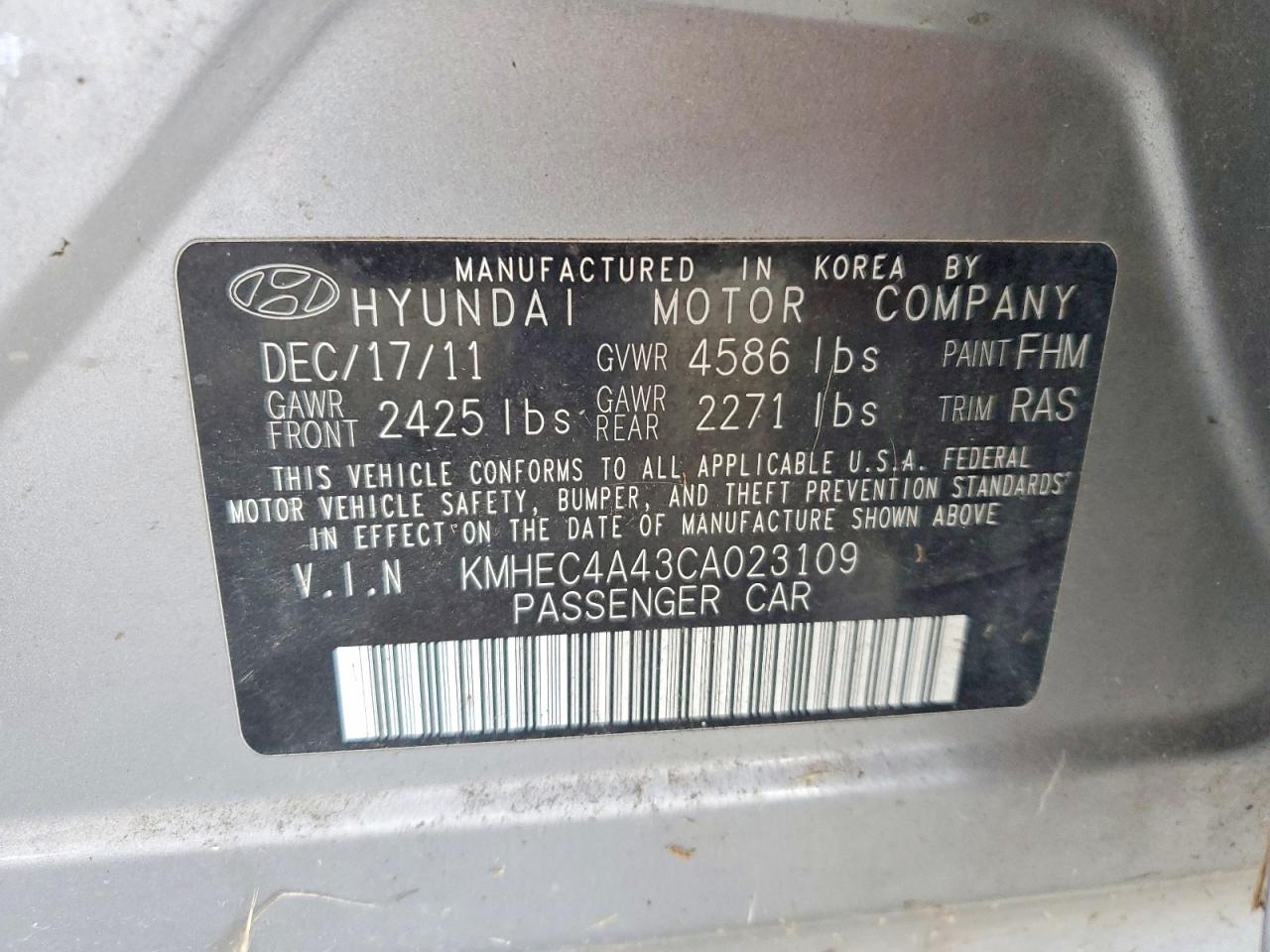 Hyundai SONATA Hybrid