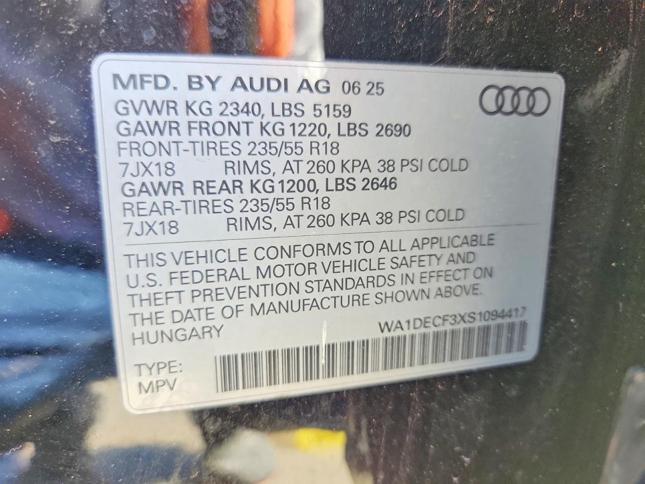 Audi Q3 Premium S Line 45