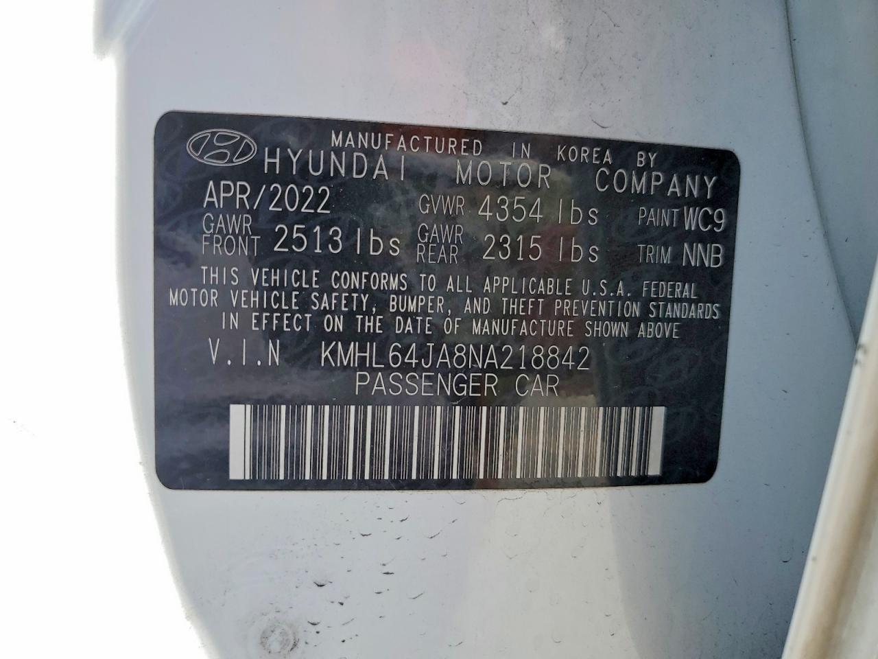 Hyundai SONATA Sel